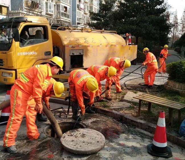 沙依巴克市政管道清淤