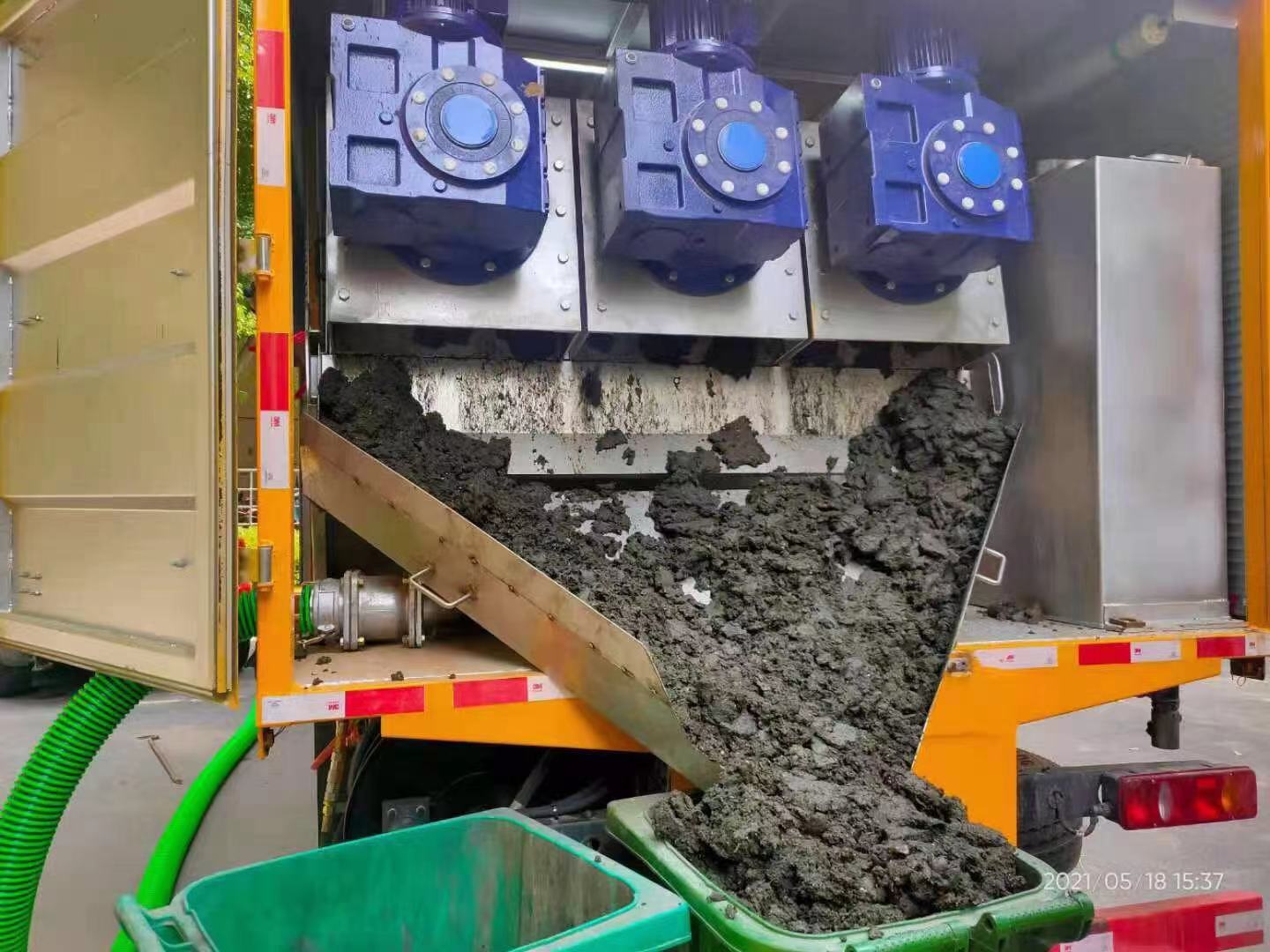 沙依巴克化粪池清掏城市维护站-泥浆净化干湿分离处理